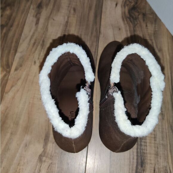 JASMIN Women's JSHEP Cognac Faux Leather Boots Size: 6M. - Picture 7 of 8